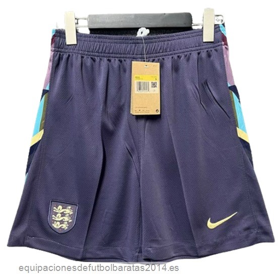 Nuevo 2ª Pantalones Inglaterra 2024 Purpura Baratas
